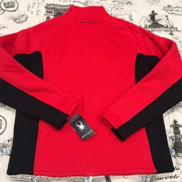 Spyder Men's Racing Red Jacket - Picture 6 of 6